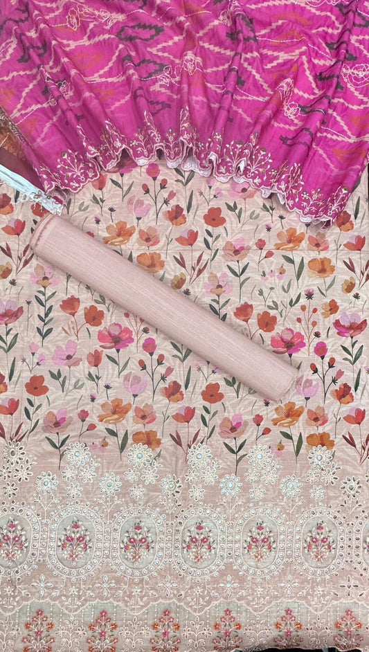 Riwayat | Unstitched 3pc Embroidered Khaddar Collection