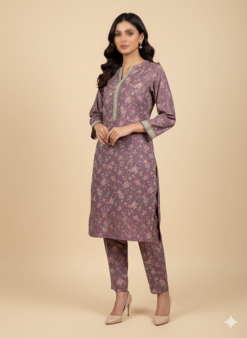 Bin Saeed | Stitched 2PC Printed Khaddar Collection