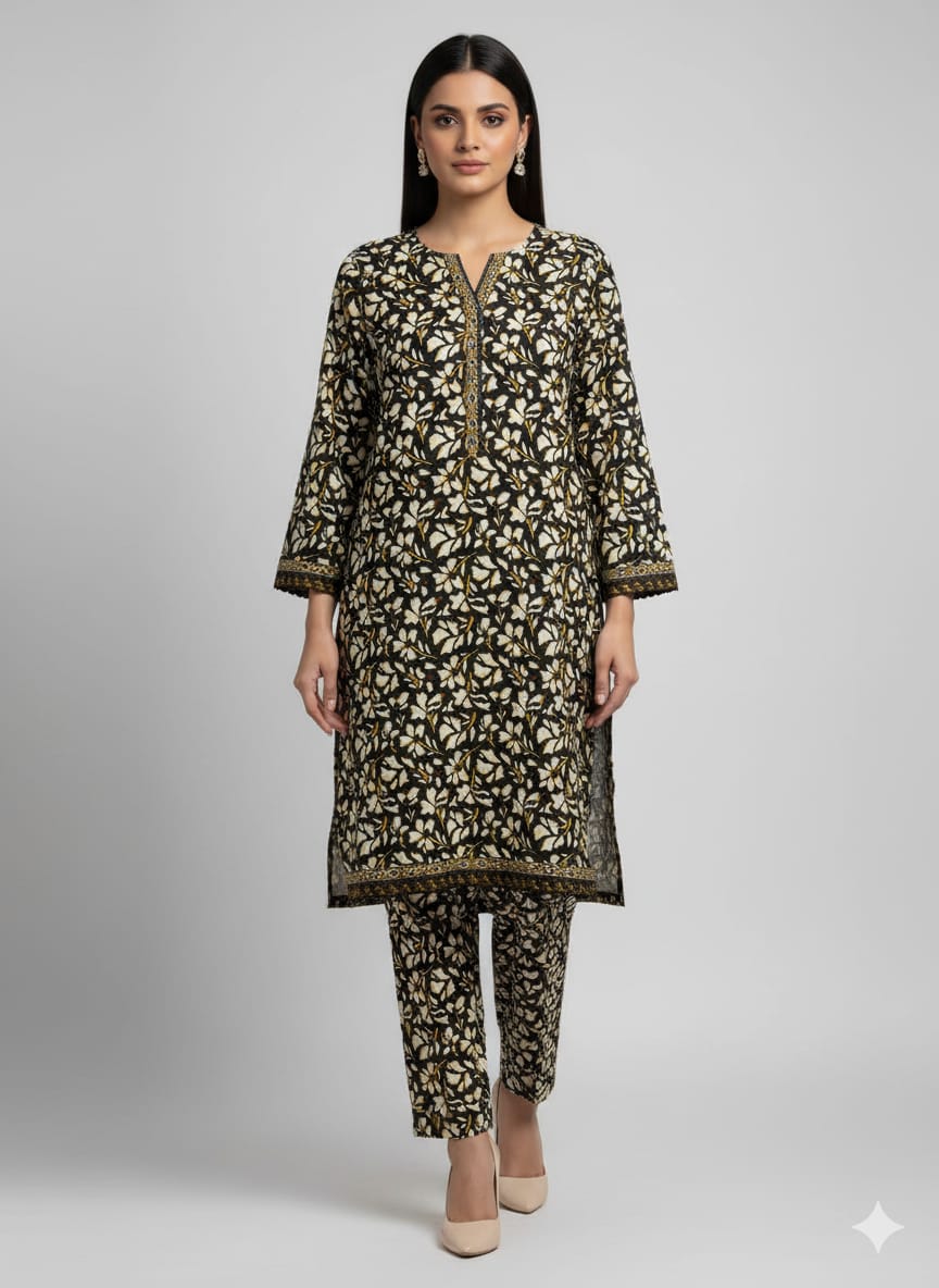 Bin Saeed | Stitched 2PC Printed Khaddar Collection