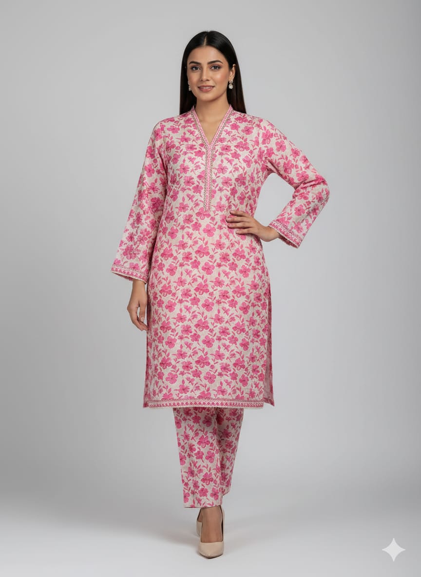 Bin Saeed | Stitched 2PC Printed Khaddar Collection