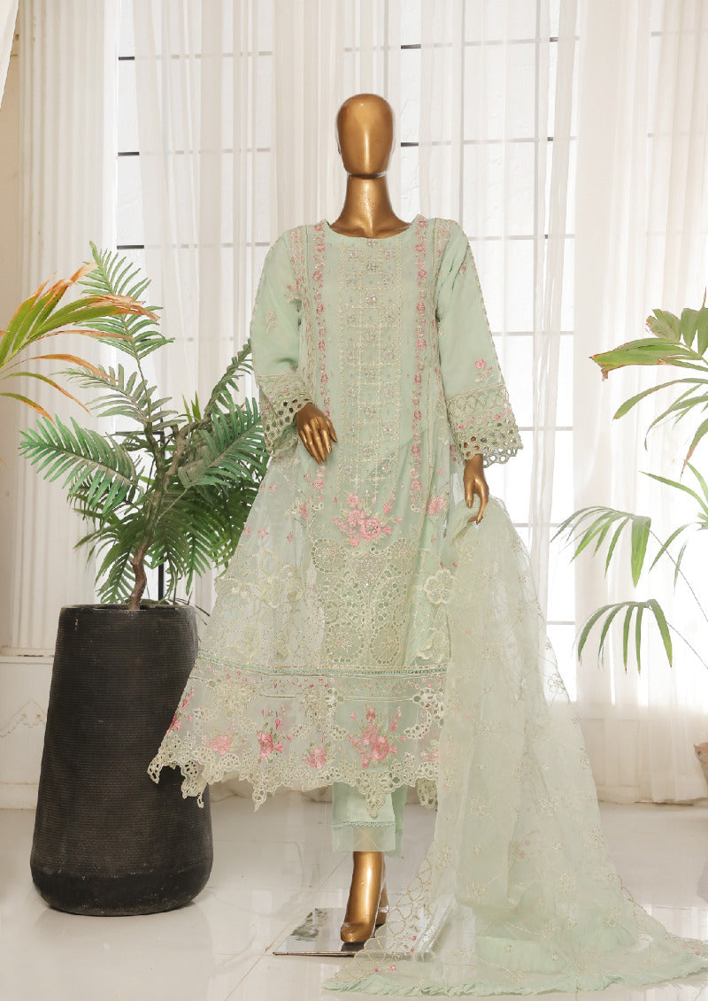 BIN SAEED | Fancy Stitched Embroidered Organza Frock Collection