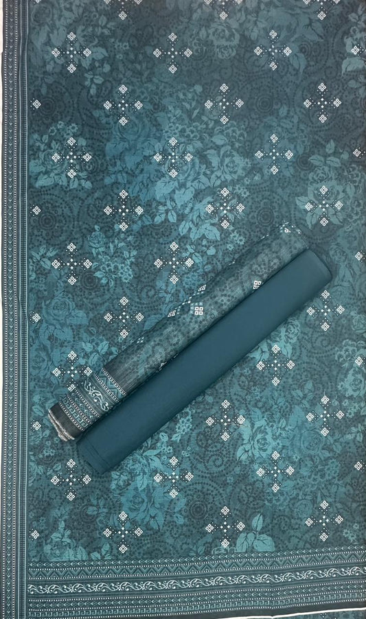 Bin Saeed | Unstitched 3PC Printed Khaddar Collection