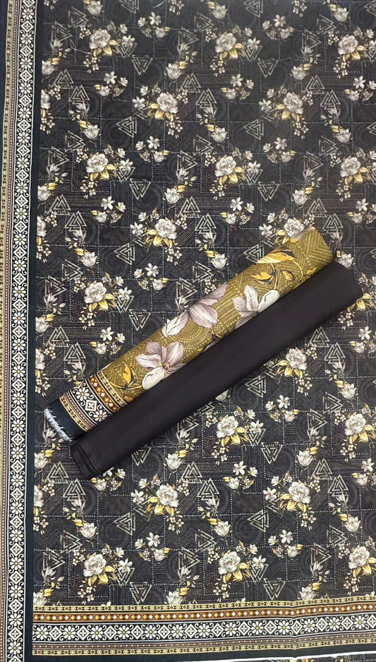 Bin Saeed | Unstitched 3PC Printed Khaddar Collection