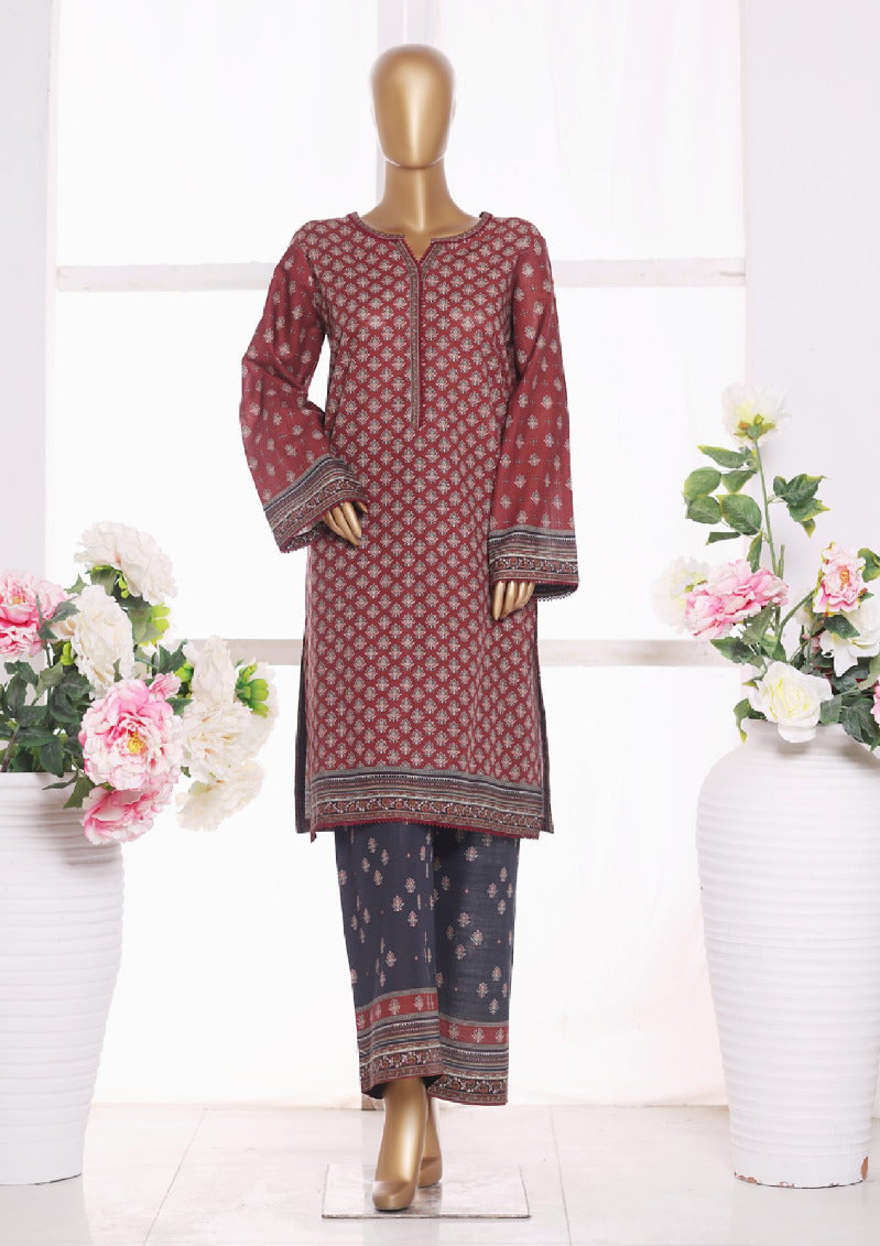 Bin Saeed | Stitched 2PC Printed Khaddar Collection.