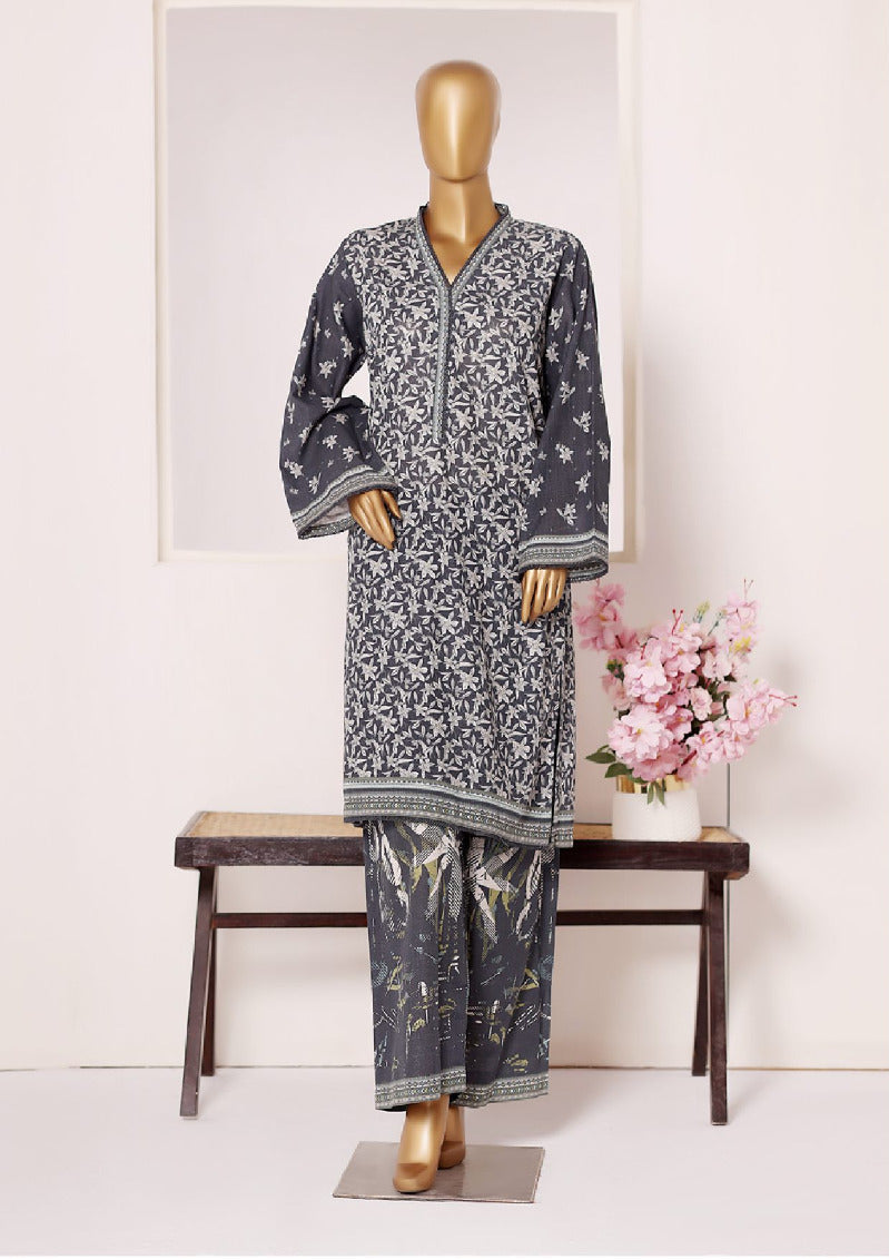 Bin Saeed | Stitched 2PC Printed Khaddar Collection.