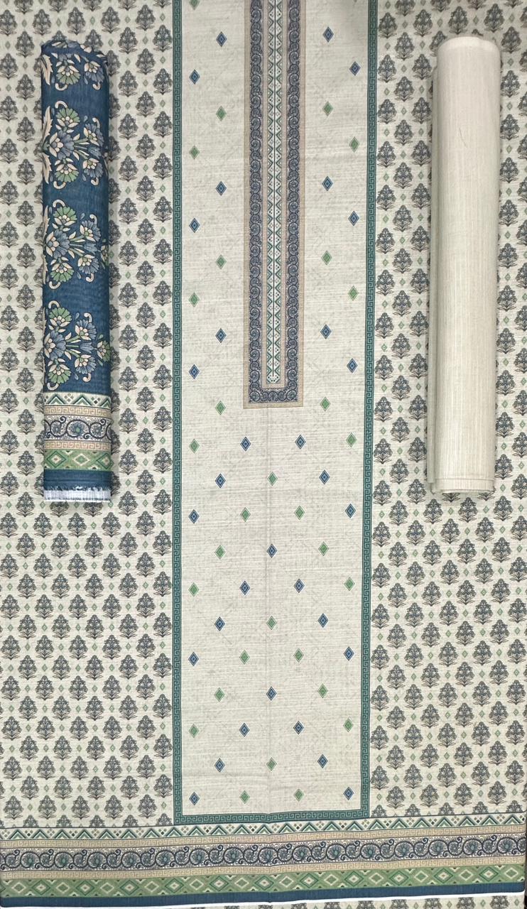 Bin Saeed | Unstitched 3PC Printed Khaddar Collection