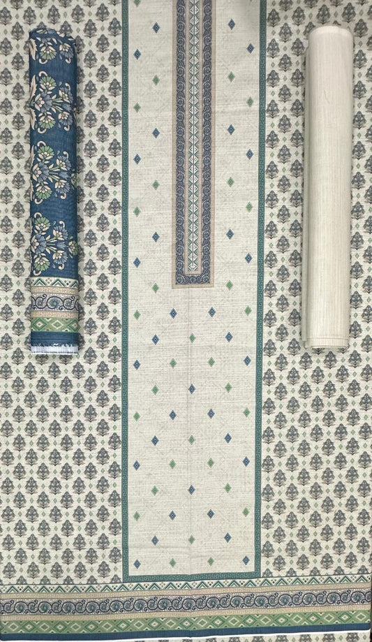 Bin Saeed | Unstitched 3PC Printed Khaddar Collection