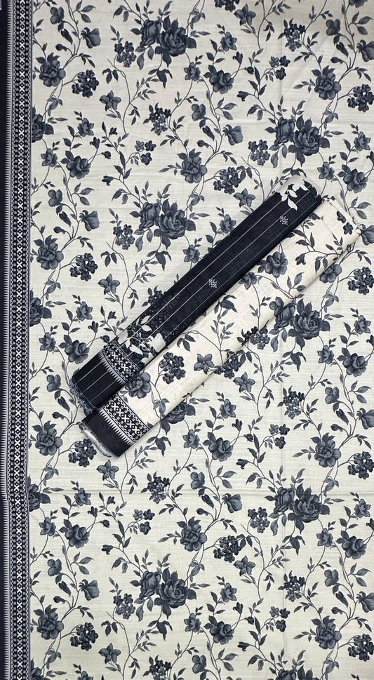 Bin Saeed | Unstitched 3PC Printed Khaddar Collection