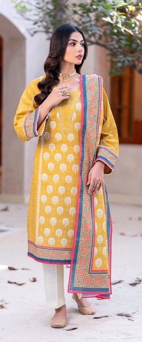 Zellbury | Unstitched 2 Pc Digital Printed Viscose Suit