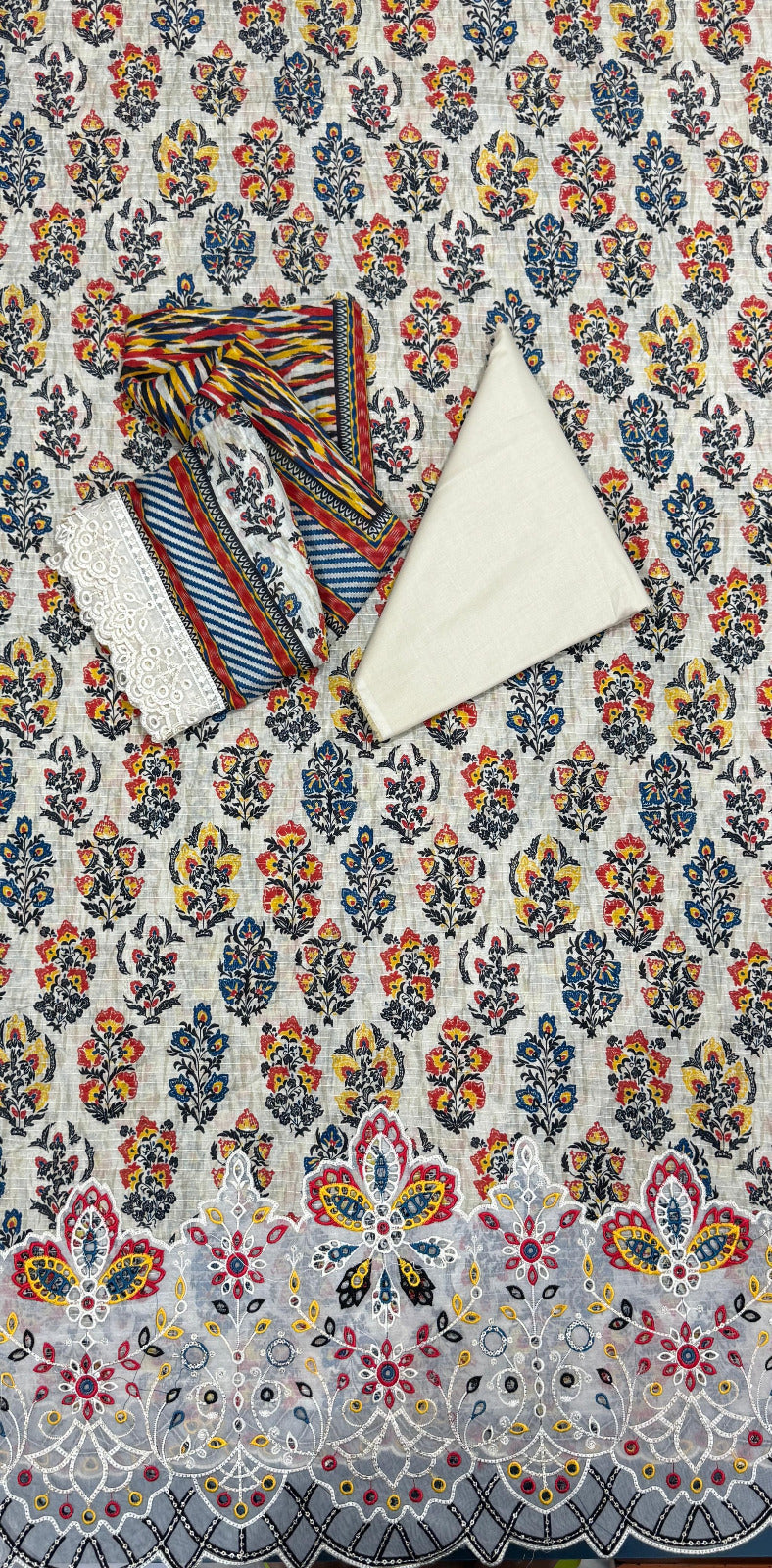 Riwayat Unstitched 3pc Embroidered Lawn Collection