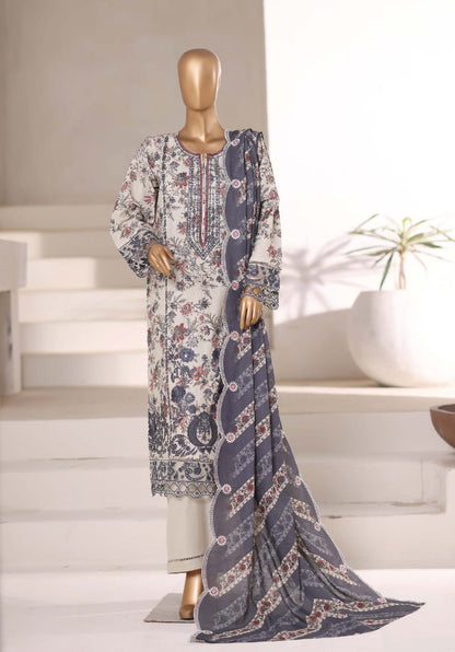 Sada Bahar | Stitched 3 Pc  Embroidered Khaddar Collection