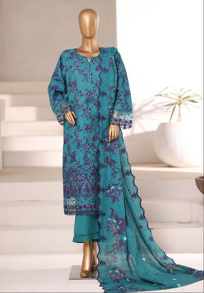 Sada Bahar | Stitched 3 Pc  Embroidered Khaddar Collection