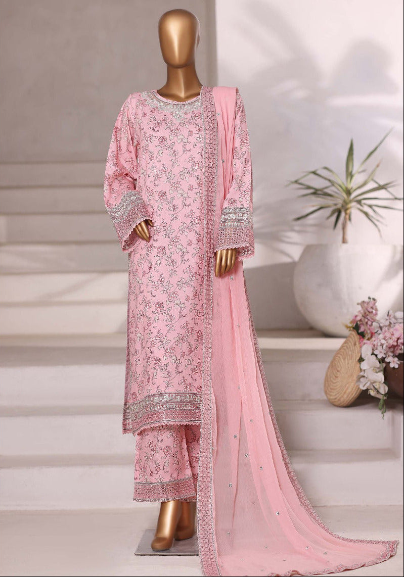 Sada Bahar | Stitched 3 Pc Embroidered Viscose Collection