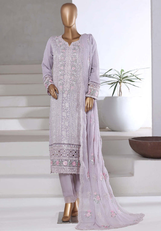 Sada Bahar | Stitched 3 Pc Afsanay Luxury Chiffon Embroidered Collection
