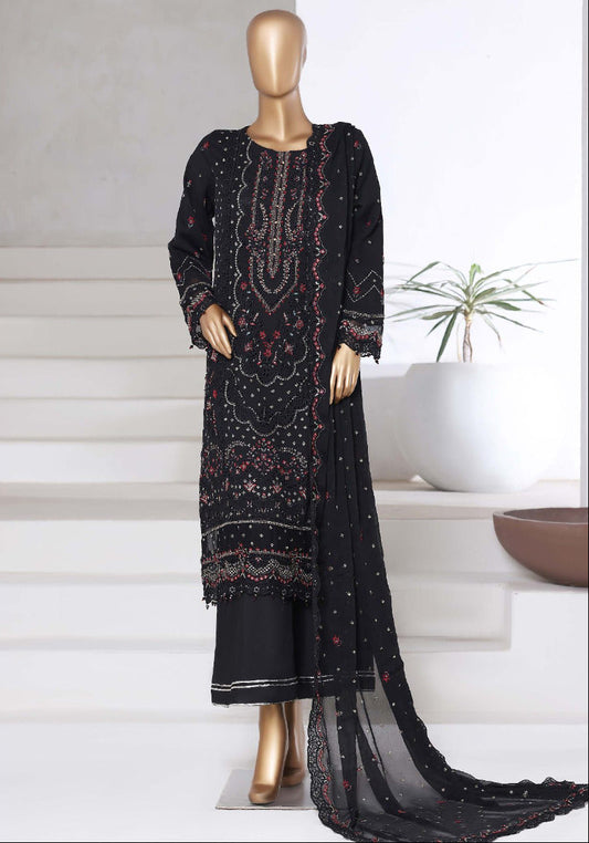 Sada Bahar | Stitched 3 Pc Afsanay Luxury Chiffon Embroidered Collection