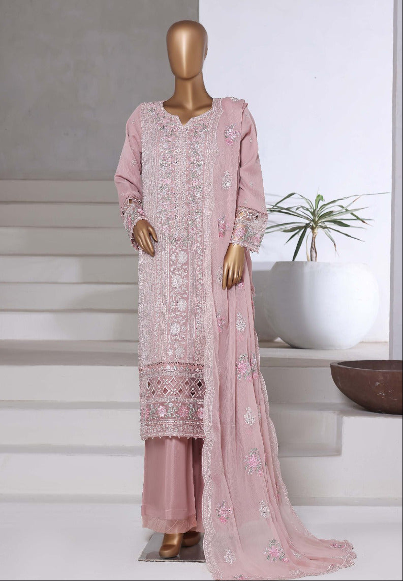 Sada Bahar | Stitched 3 Pc Afsanay Luxury Chiffon Embroidered Collection