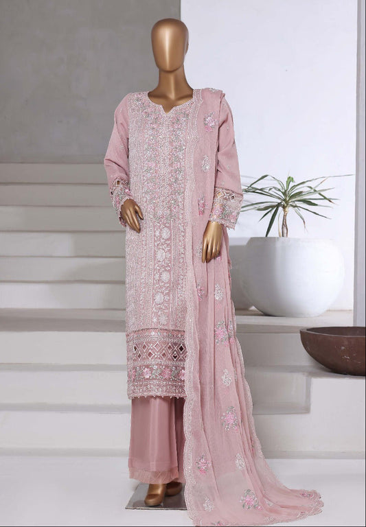 Sada Bahar | Stitched 3 Pc Afsanay Luxury Chiffon Embroidered Collection