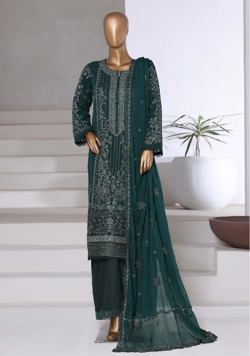 Sada Bahar | Stitched 3 Pc Afsanay Luxury Chiffon Embroidered Collection