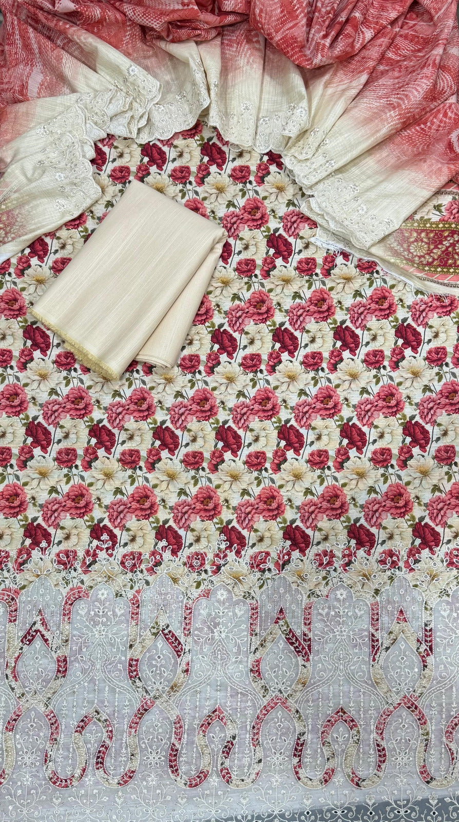 Riwayat | Unstitched 3pc Embroidered Khaddar Collection