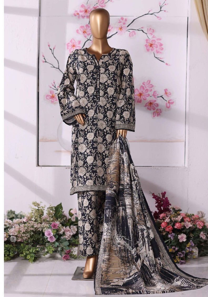 Bin Saeed | Stitch 3 Pc Printed Khaddar Collection