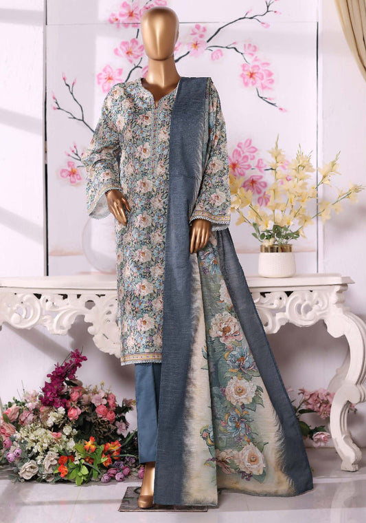 Bin Saeed | Stitch 3 Pc Printed Khaddar Collection