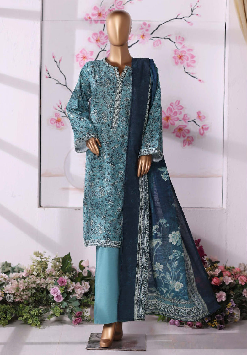 Bin Saeed | Stitch 3 Pc Printed Khaddar Collection