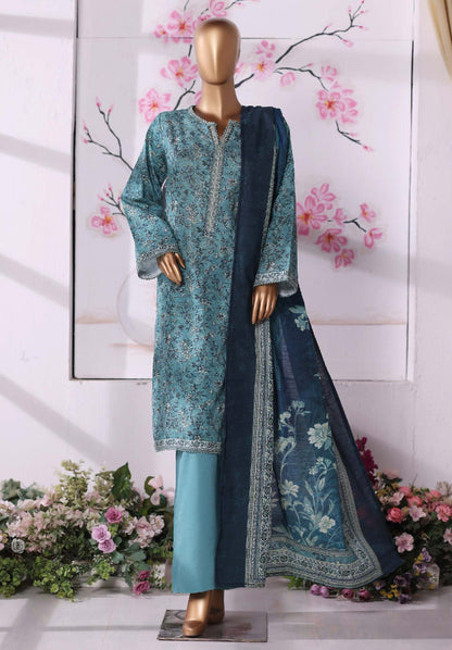 Bin Saeed | Stitch 3 Pc Printed Khaddar Collection