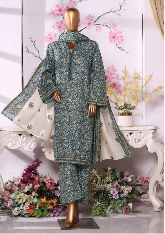 Bin Saeed | Stitch 3 Pc Printed Khaddar Collection