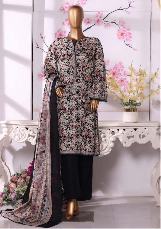 Bin Saeed | Stitch 3 Pc Printed Khaddar Collection