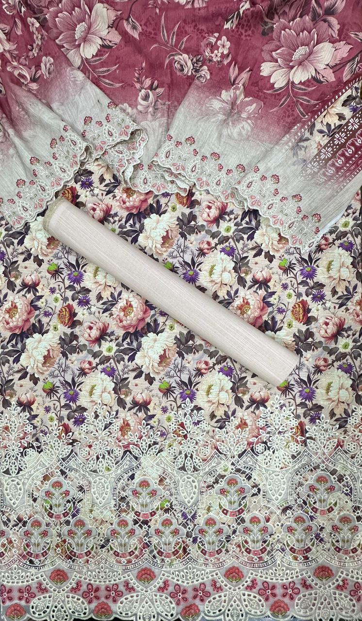 Riwayat | Unstitched 3 Pc Embroidered Khaddar Collection