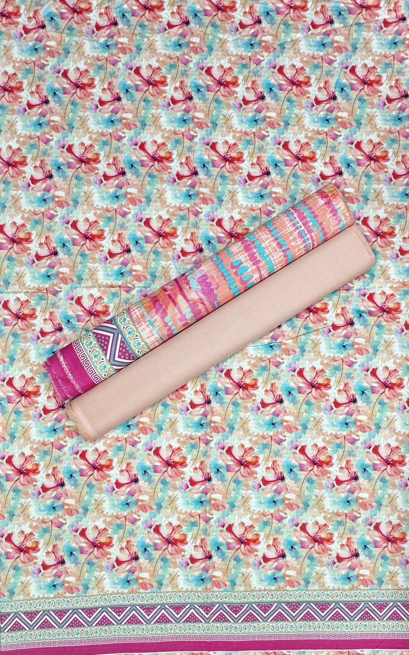 Riwayat|Unstitched 3 Pc Printed Viscose Collection