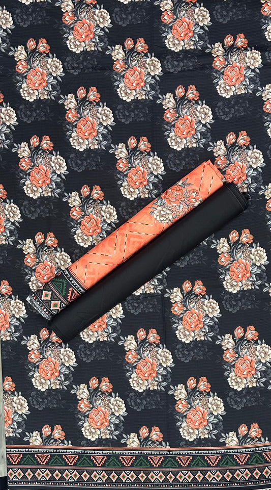 Riwayat|Unstitched 3 Pc Printed Viscose Collection