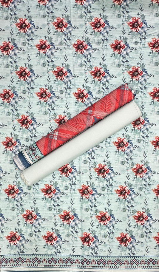 Riwayat|Unstitched 3 Pc Printed Viscose Collection