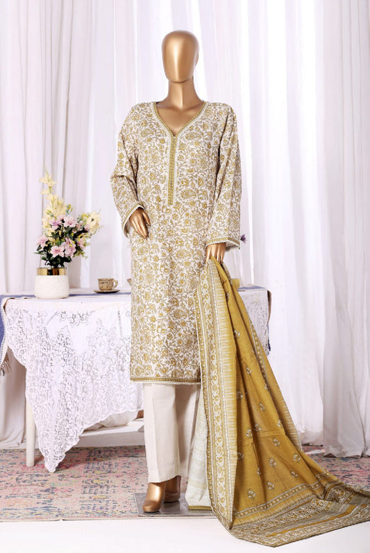 Bin Saeed | Stitch 3 Pc Printed Khaddar Collection