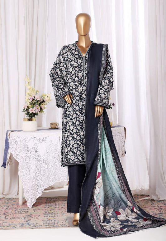 Bin Saeed | Stitch 3 Pc Printed Khaddar Collection