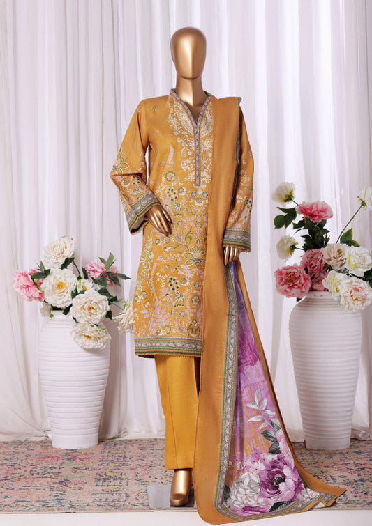 Bin Saeed | Stitch 3 Pc Printed Khaddar Collection
