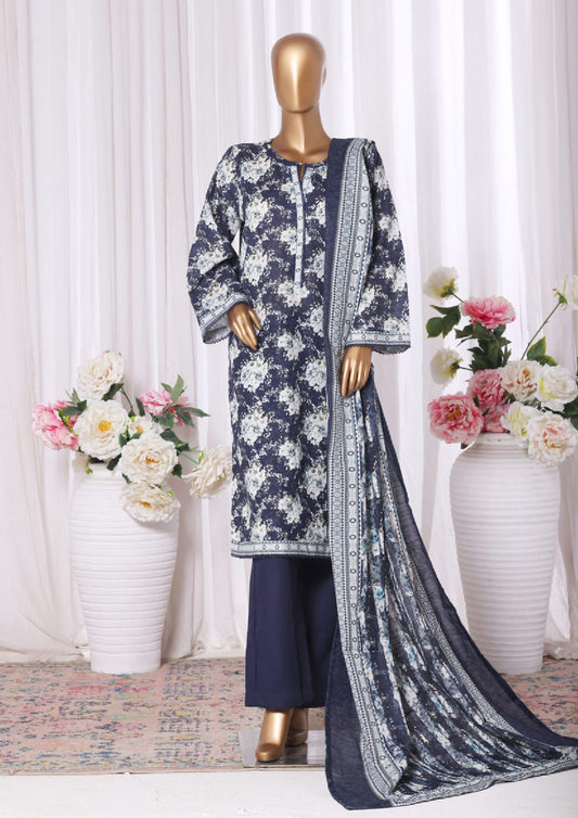 Bin Saeed | Stitch 3 Pc Printed Khaddar Collection