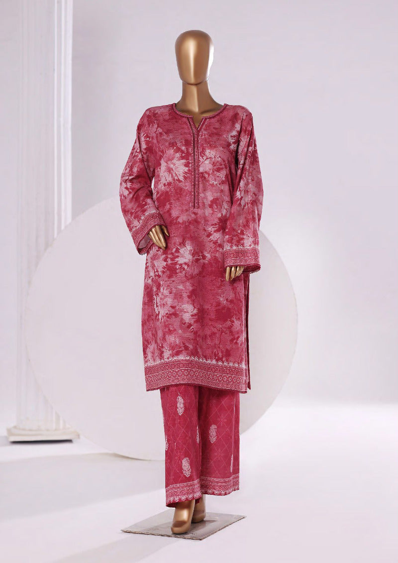 Bin Saeed  | Printed Khaddar Co-Ords Stitched Collection – 2PCS