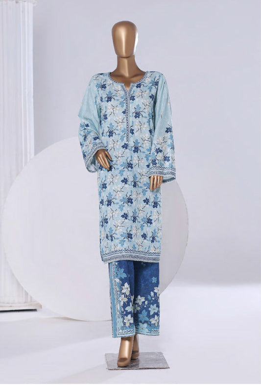Bin Saeed  | Printed Khaddar Co-Ords Stitched Collection – 2PCS