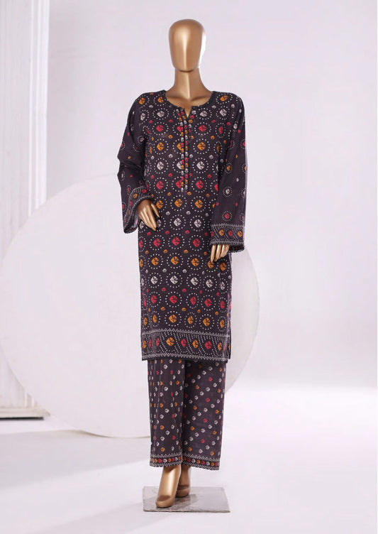 Bin Saeed  | Printed Khaddar Co-Ords Stitched Collection – 2PCS
