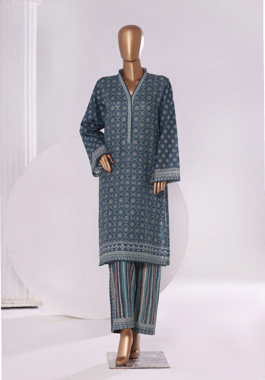 Bin Saeed  | Printed Khaddar Co-Ords Stitched Collection – 2PCS