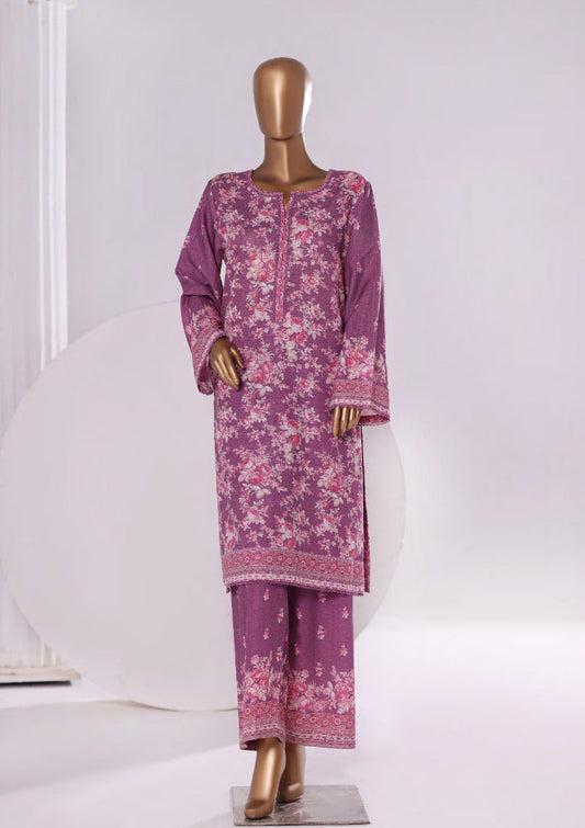 Bin Saeed  | Printed Khaddar Co-Ords Stitched Collection – 2PCS