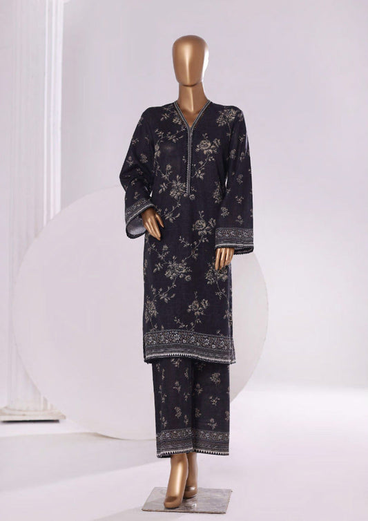 Bin Saeed  | Printed Khaddar Co-Ords Stitched Collection – 2PCS