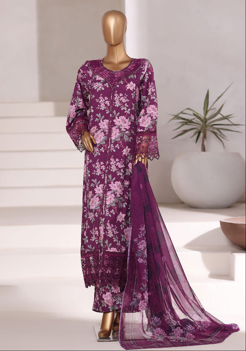 Sada Bahar | Stitched 3 Pc Embroidered Viscose Collection