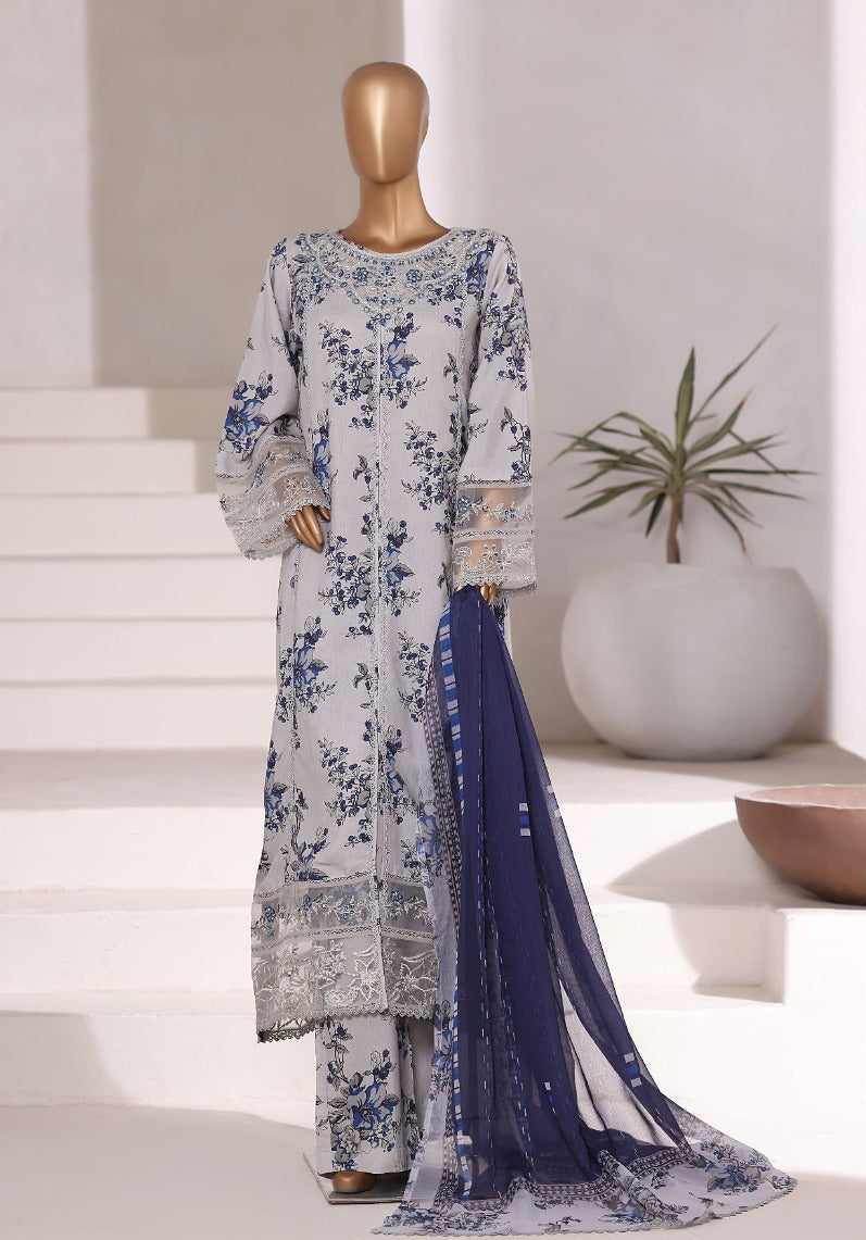 Sada Bahar | Stitched 3 Pc Embroidered Viscose Collection