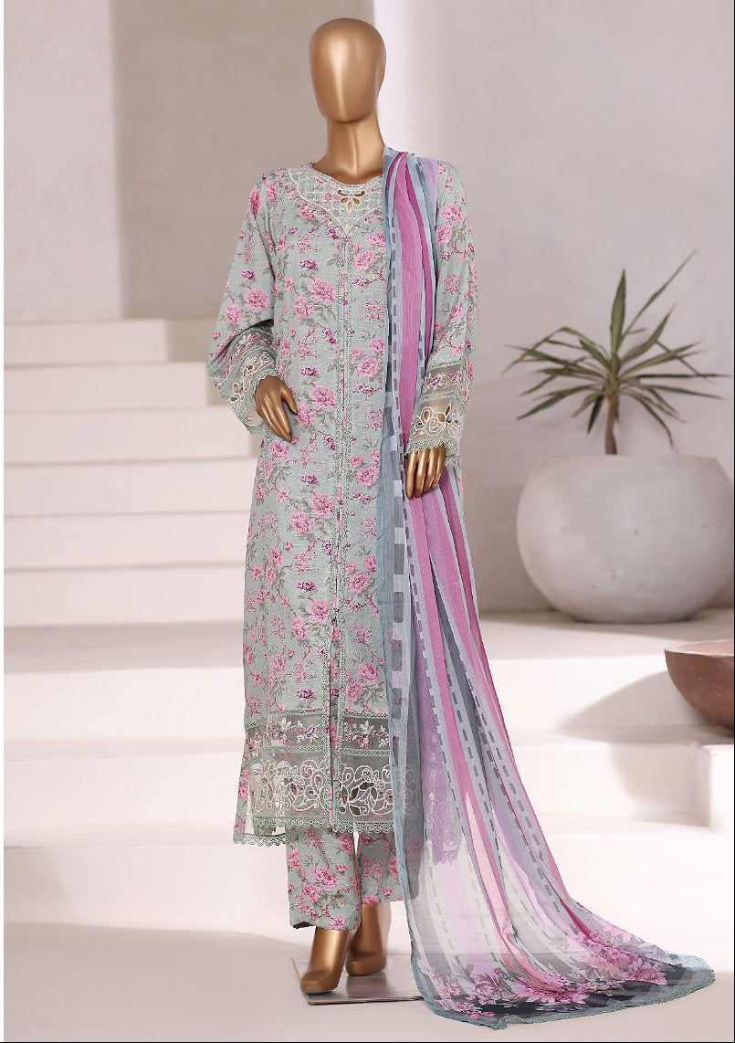 Sada Bahar | Stitched 3 Pc Embroidered Viscose Collection