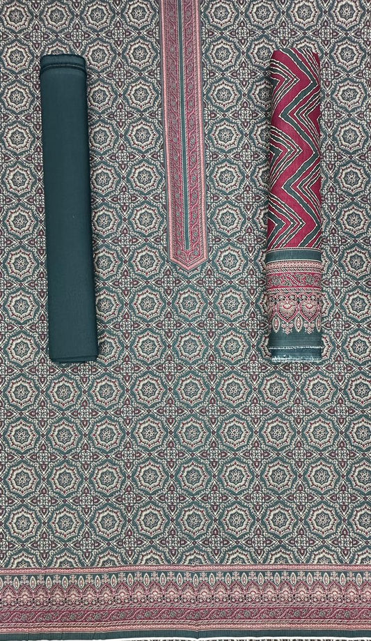 Bin Saeed | Unstitched 3PC Printed Khaddar Collection