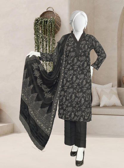 Mahnoor by ABC Fabric | Unstitch 3 Pc Winter Collection VoL 07