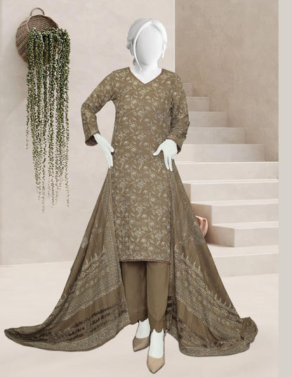 Mahnoor by ABC Fabric | Unstitch 3 Pc Winter Collection Vol 07