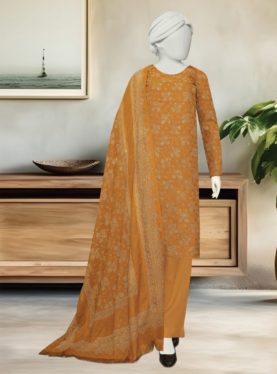 Kashmira By ABC Fabric | Printed Winter Zarri Collection Vol. 10